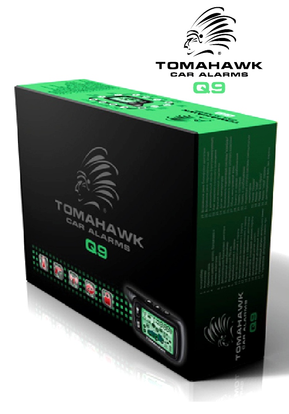 Новинка! В продажу поступила автосигнализация Tomahawk Q9!