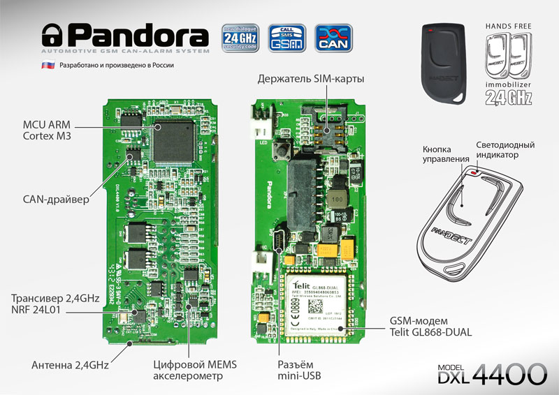 Pandora Dxl 4400  -  8
