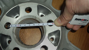 Рис.2. Колесный диск с 5 крепежными отверстиями